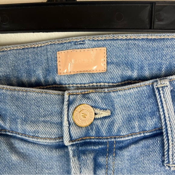 MOTHER The Insider Crop Step Fray in Limited Edition Light Wash size 30 - Picture 9 of 13